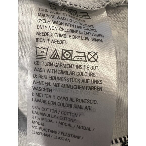 Isaac Mizrahi women’s jacket Cardigan Black And White Size Large - Picture 6 of 6